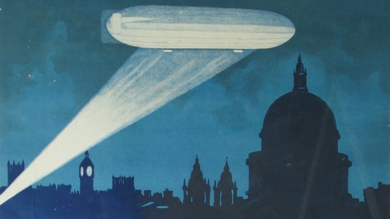Lo Zeppelin sopra Londra (1915)